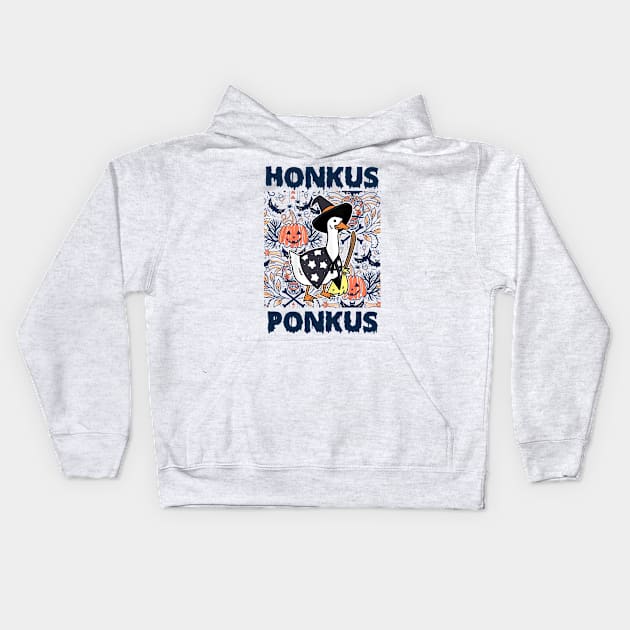 Honkus Ponkus | Honkus Ponkus Duck | Halloween Kids Hoodie by OrionBlue